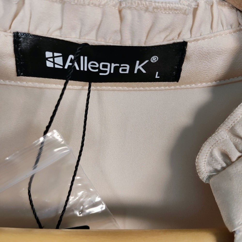 Allegra K Women's 3 Bundle Blouses Size M & L - Picture 13 of 16